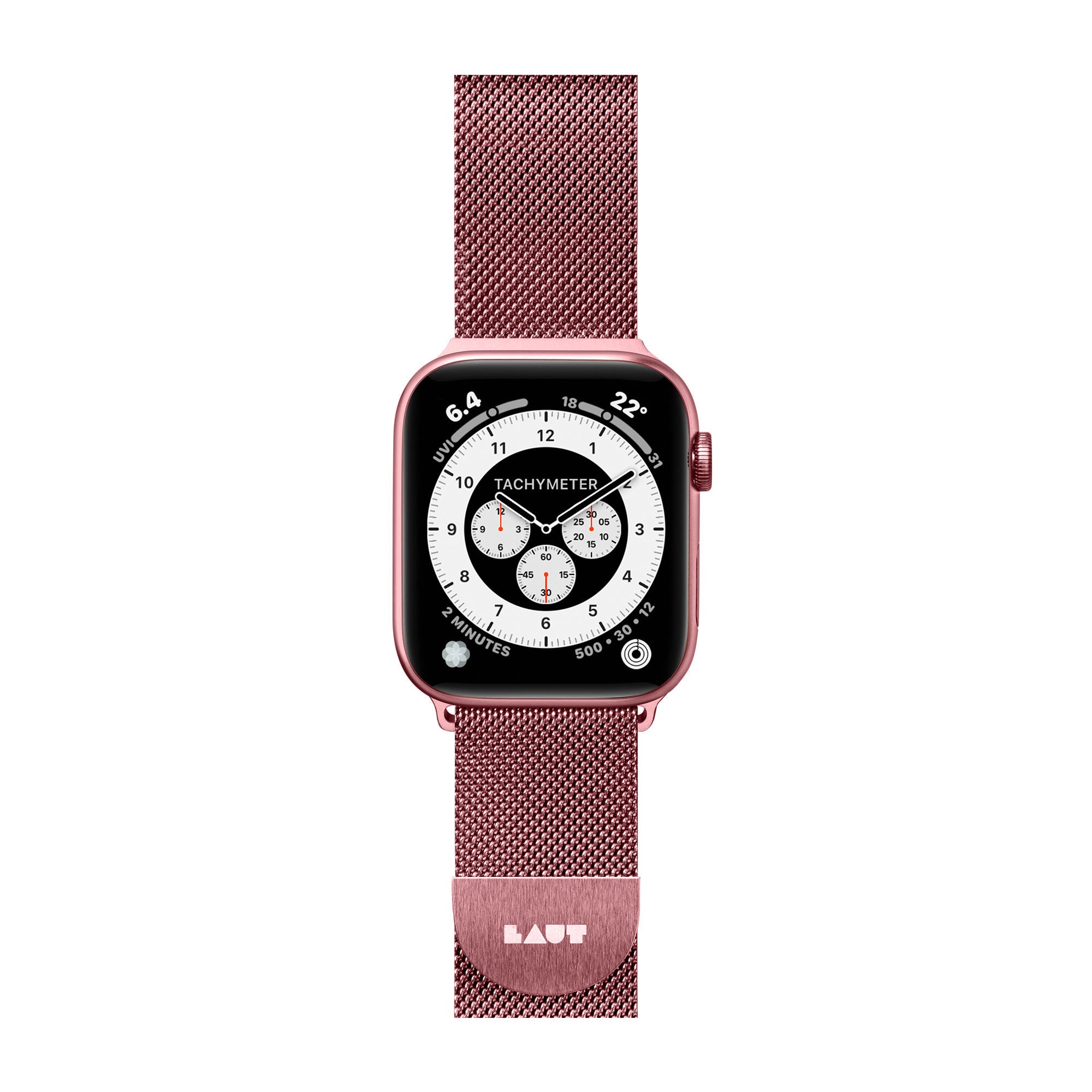 Steel Loop Watch Strap for Apple Watch Series 1/2/3/4/5 |Stainless Steel –  LAUT DESIGN USA, LLC